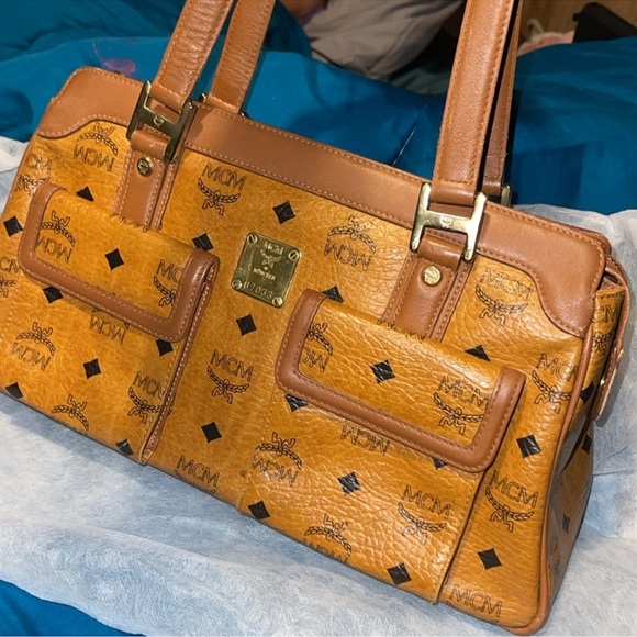 MCM Tan Leather Women's Bag - Picture 10 of 16